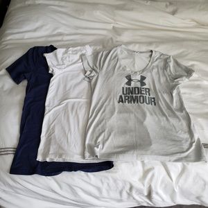 Lot of 3 Under Armour Tees/T-Shirts, M